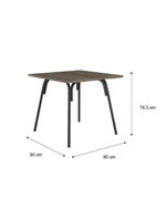 Conjunto Sala De Jantar Carraro Galway Com Mesa E 4 Cadeiras