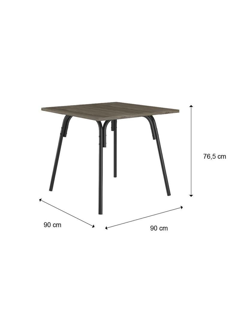 Conjunto Sala De Jantar Carraro Galway Com Mesa E 4 Cadeiras