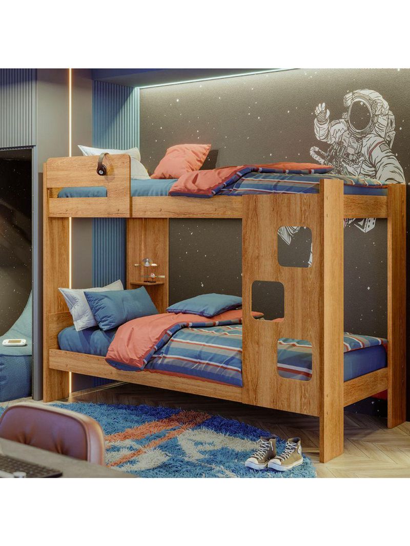Beliche Infantil Escadas Moderna Portofino - Mobibaby