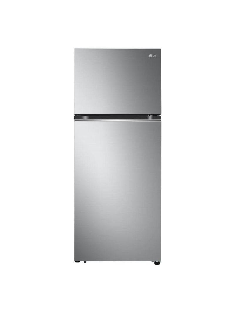 Geladeira lg frost free duplex com gaveta fresh zone e multi air flow inox look - 395l