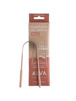 Raspador de língua infantil alva