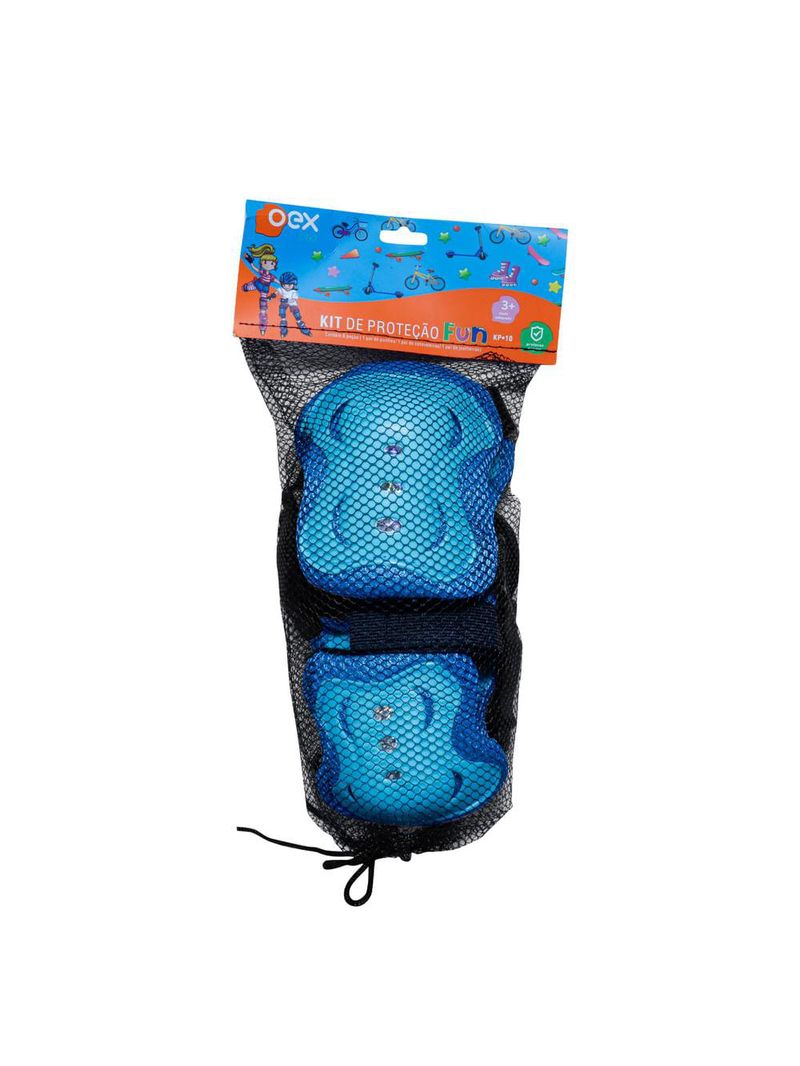 Kit proteção infantil kp10 azul