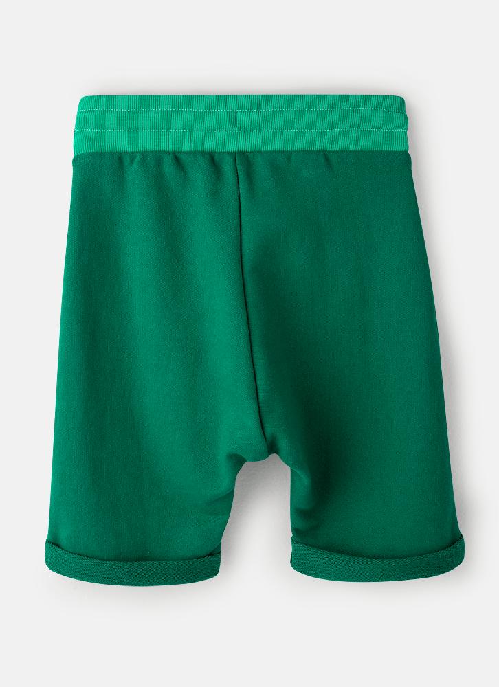 Bermuda infantil moletom dino surf