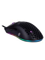 Mouse gamer ultra leve - dyon-x ms322s - rgb - 7 botoes - 6200 dpi preto