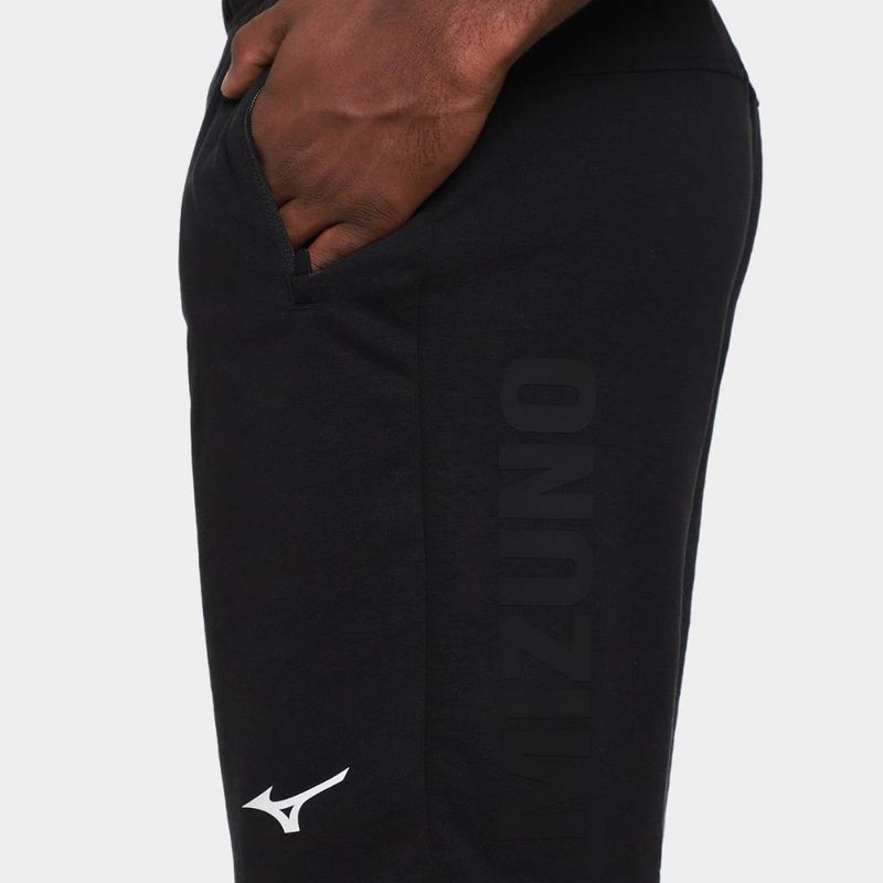 Bermuda moletom mizuno masculina