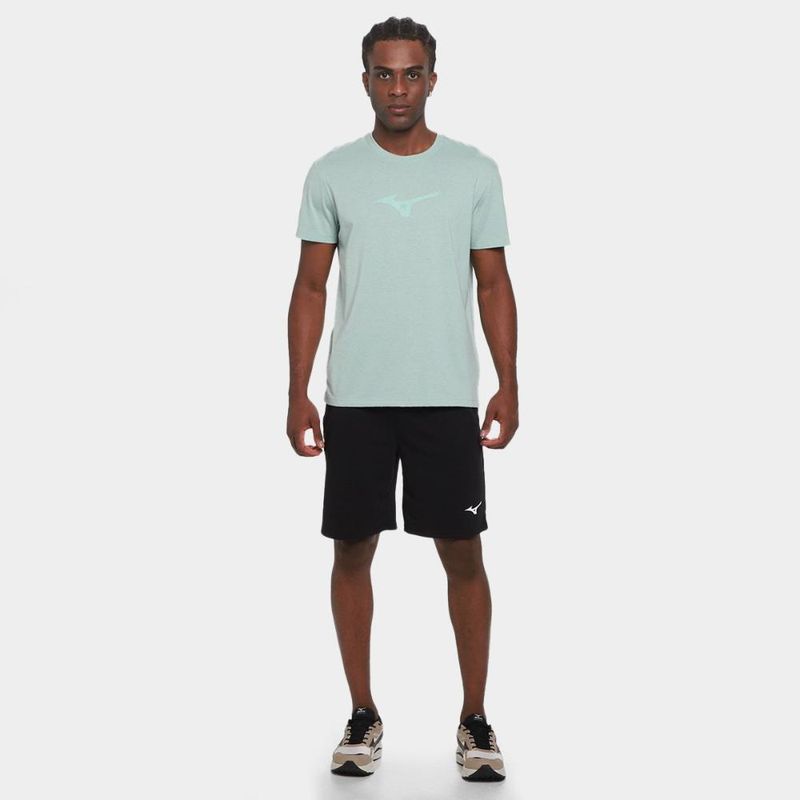Bermuda moletom mizuno masculina