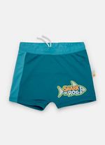 Sunga boxer menino tubarão rockstar