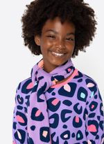 Pijama manga longa ultra visco menina teen onça