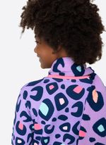 Pijama manga longa ultra visco menina teen onça