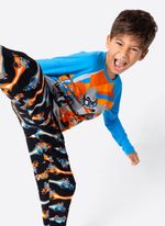 Pijama manga longa viscolycra menino gorila racing