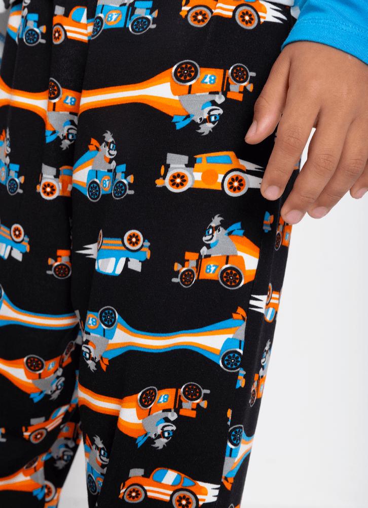 Pijama manga longa viscolycra menino gorila racing