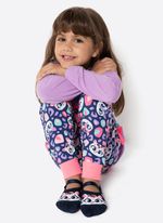 Pijama manga longa menina onça