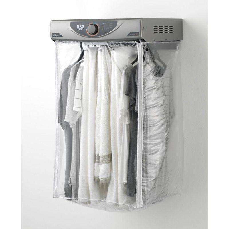 Secadora De Roupas Fischer Super Ciclo 8kg Prata 127V
