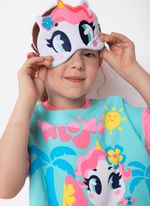 Pijama manga curta menina unicórnio aloha