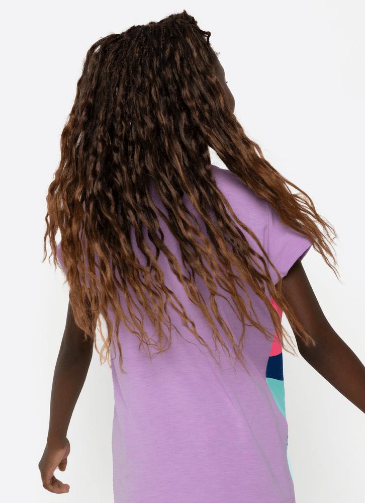 Pijama manga curta menina teen onça