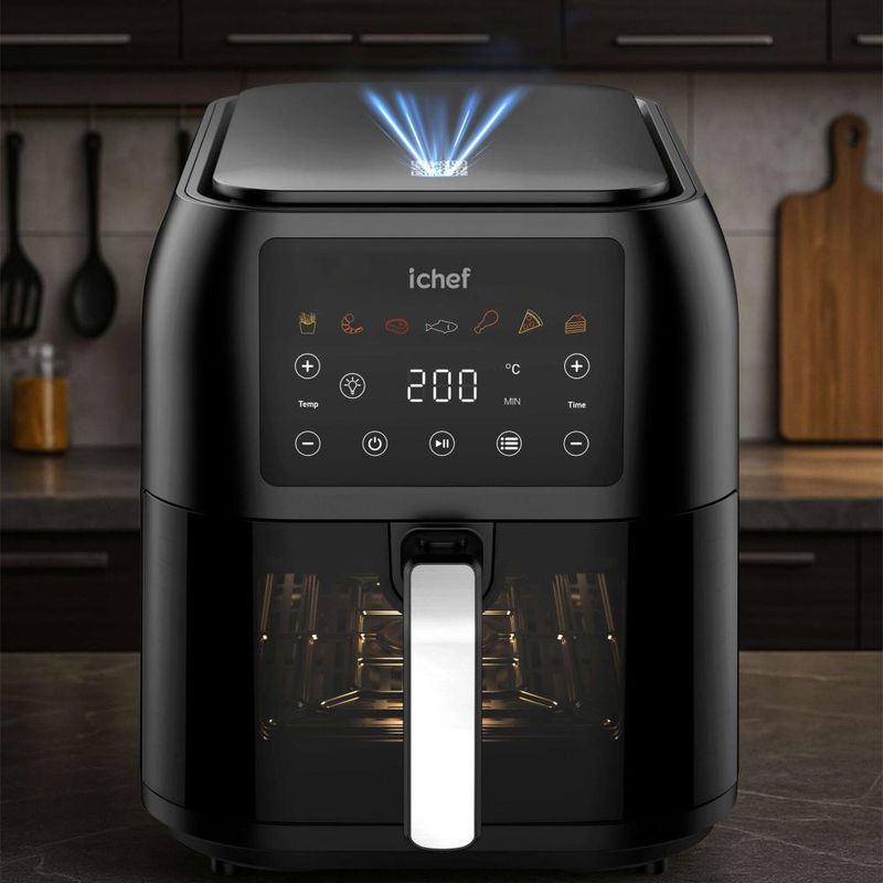 Fritadeira elétrica airfryer max space 8l