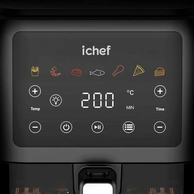 Fritadeira elétrica airfryer max space 8l