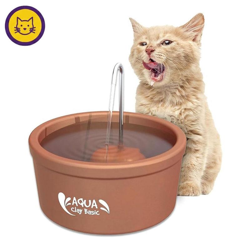 Fonte de cerâmica aqua clay basic - amicus