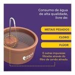 Fonte de cerâmica aqua clay basic - amicus