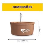 Fonte de cerâmica aqua clay basic - amicus