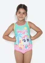 Maiô menina unicórnio aloha