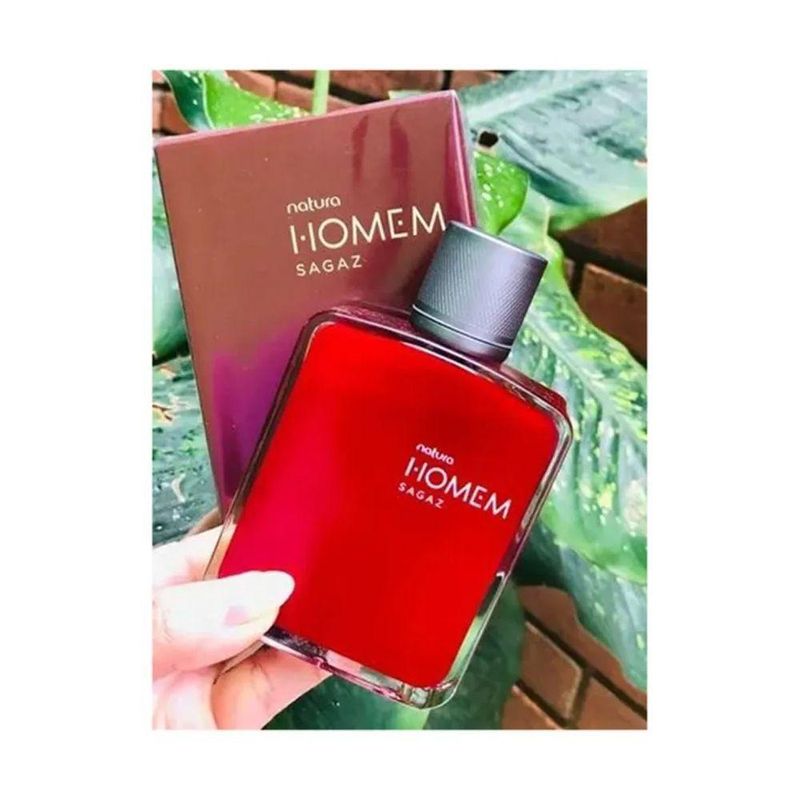 Deo Parfum Natura Homem Sagaz Masculino Eau de Parfum Amadeirada 100ML
