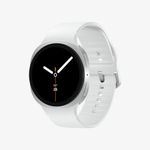 Smartwatch samsung galaxy watch8 40mm bluetooth tela cristal safira gps prata