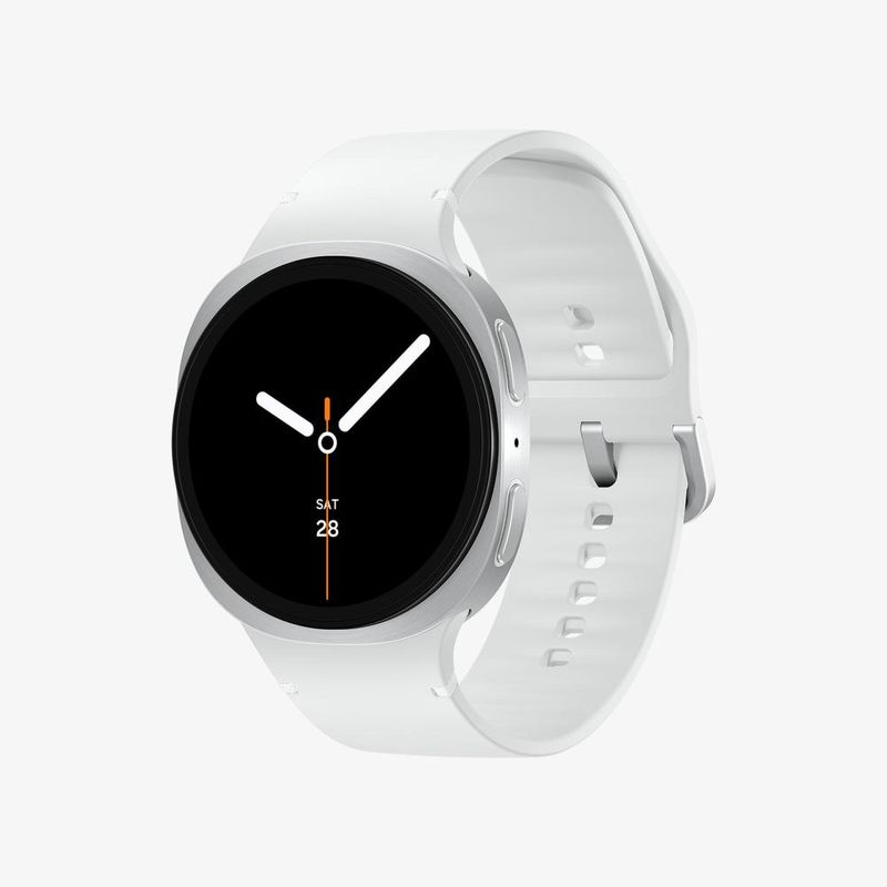 Smartwatch samsung galaxy watch8 40mm lte tela cristal safira gps prata