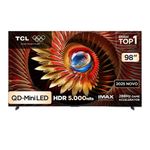 Smart tv tcl 98" 4k neo mini led 98c8k 144hz google tv zero border