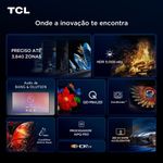 Smart tv tcl 98" 4k neo mini led 98c8k 144hz google tv zero border