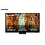 Smart tv samsung 85" 4k neo qled ultra qn85qn70fagxzd painel até 144hz gaming hub processador nq4 ai gen2 preta