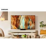 Smart tv samsung 85" 4k neo qled ultra qn85qn70fagxzd painel até 144hz gaming hub processador nq4 ai gen2 preta