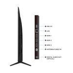 Smart tv 75” 4k qled tcl google tv até 120hz dolby vision atmos