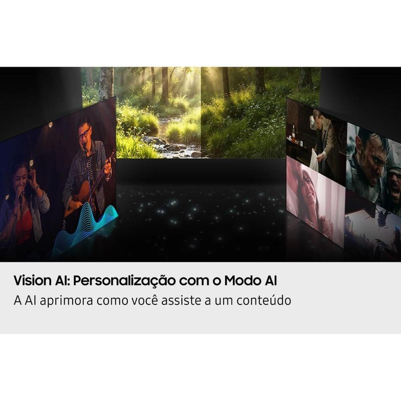 Smart tv	samsung	100"	4k neo qled ultra qn100qn80fgxzd painel até 144hz gaming hub dolby atmos preta titan