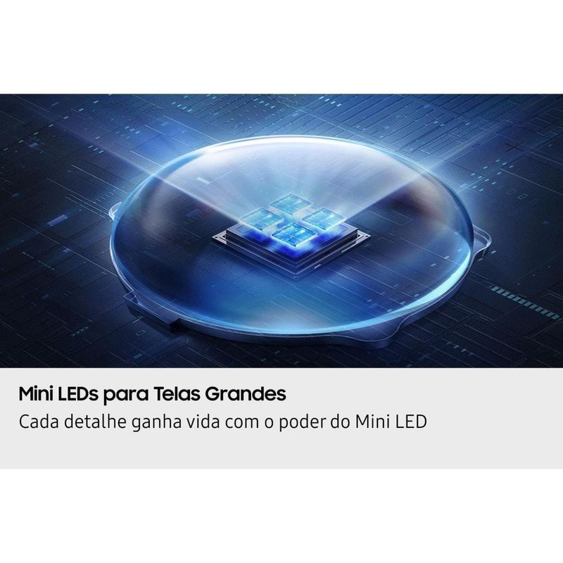 Smart tv	samsung	100"	4k neo qled ultra qn100qn80fgxzd painel até 144hz gaming hub dolby atmos preta titan