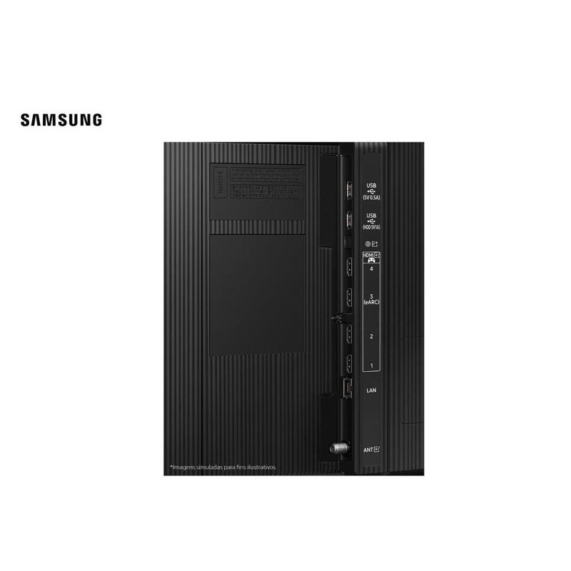 Smart tv	samsung	100"	4k neo qled ultra qn100qn80fgxzd painel até 144hz gaming hub dolby atmos preta titan