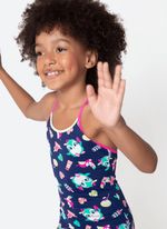 Maiô menina pinguim