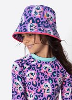 Chapéu bucket menina onça