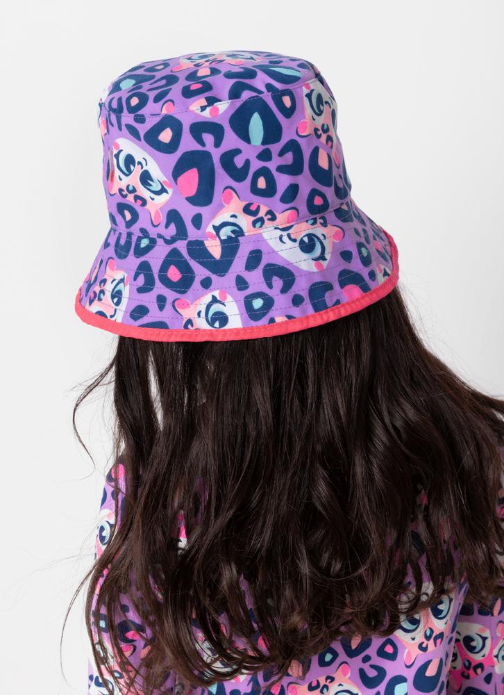 Chapéu bucket menina onça