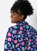 Camisola manga longa viscose feminina onça