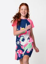 Camisola manga curta menina teen unicórnio encantado