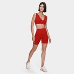 Top rowa heart v-cut feminino