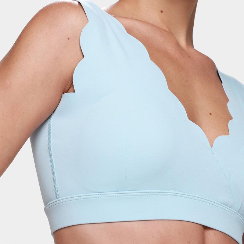 Top rowa heart v-cut feminino