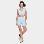 Top rowa heart v-cut feminino