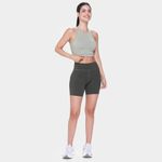 Top fila long life ribbed feminino