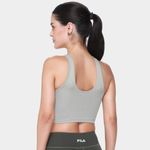 Top fila long life ribbed feminino