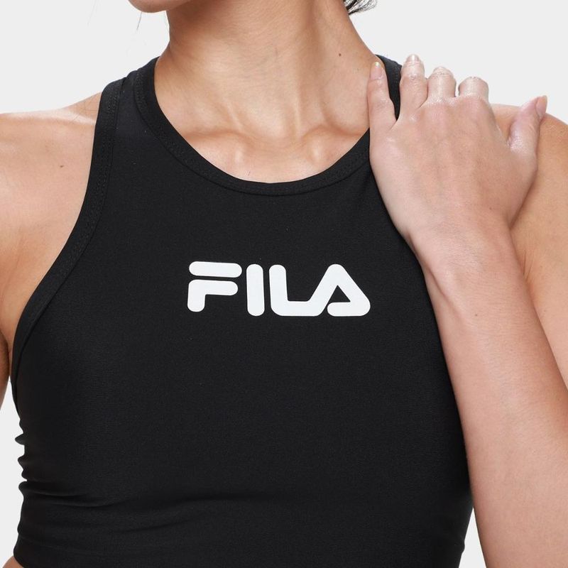 Top fila train long elastic ii feminino
