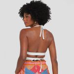 Top farm tricot amarração feminino