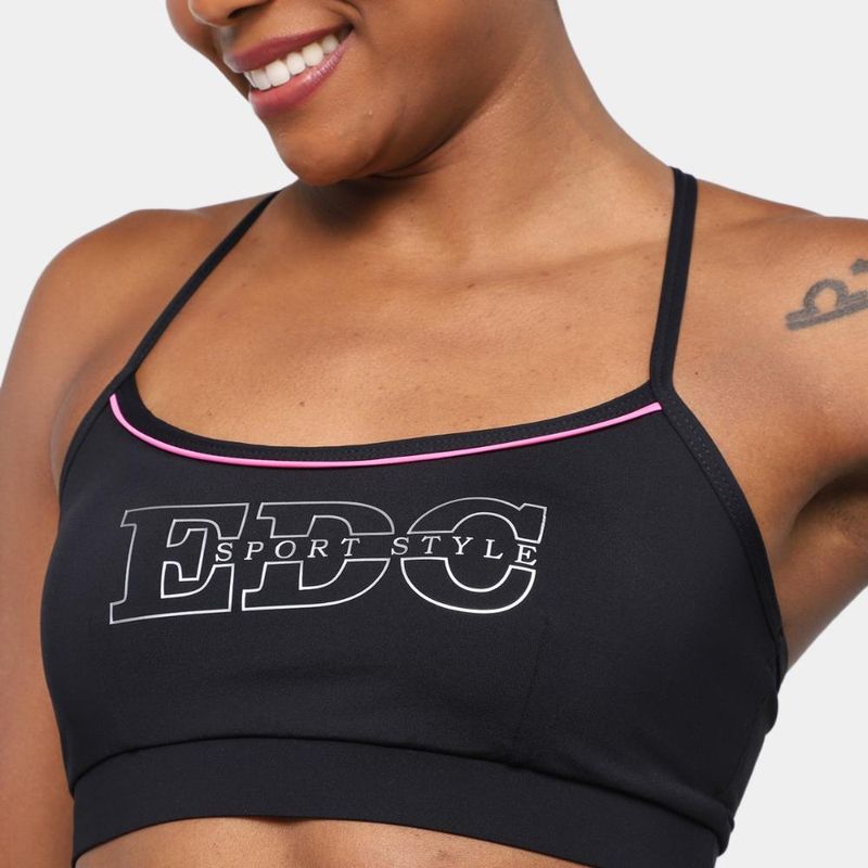 Top estilo do corpo edc feminino