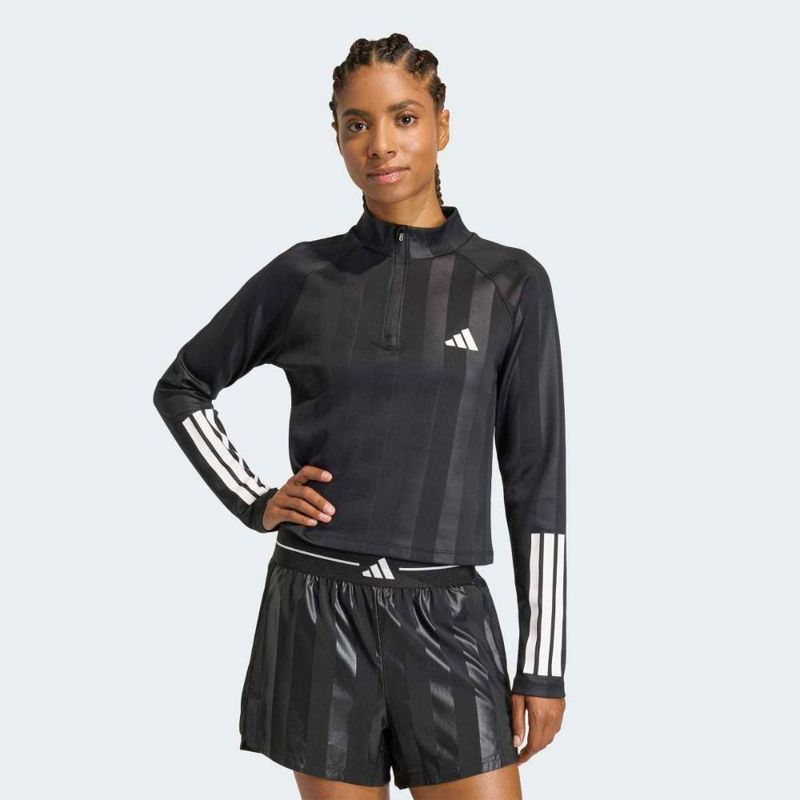 Top adidas track hyperglam feminino